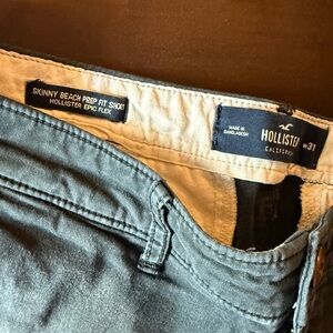 Hollister Blue Slim Shorts